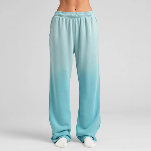 Comfrt Sunwashed Straight Leg Sweatpants 100% Cotton Garment Dyed