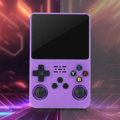 WUDS R36S Retro Handheld Game Console Linux 3.5in IPS 3000mAh Black
