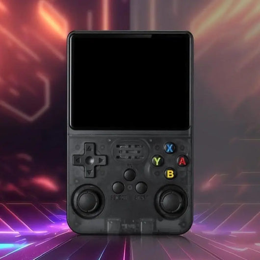 WUDS R36S Retro Handheld Game Console Linux 3.5in IPS 3000mAh Black