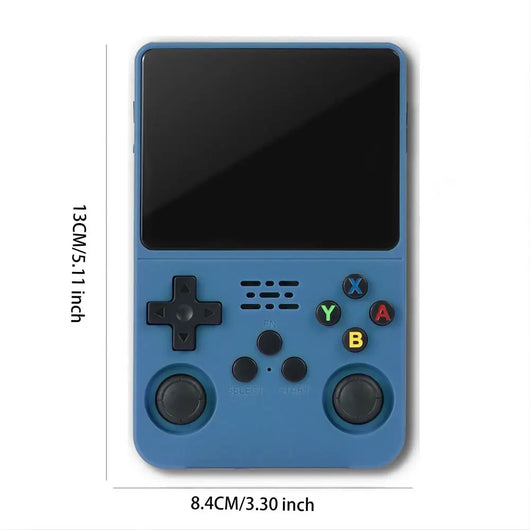 WUDS R36S Retro Handheld Game Console Linux 3.5in IPS 3000mAh Black