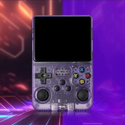 WUDS R36S Retro Handheld Game Console Linux 3.5in IPS 3000mAh Black