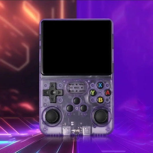 WUDS R36S Retro Handheld Game Console Linux 3.5in IPS 3000mAh Black