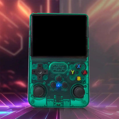 WUDS R36S Retro Handheld Game Console Linux 3.5in IPS 3000mAh Black