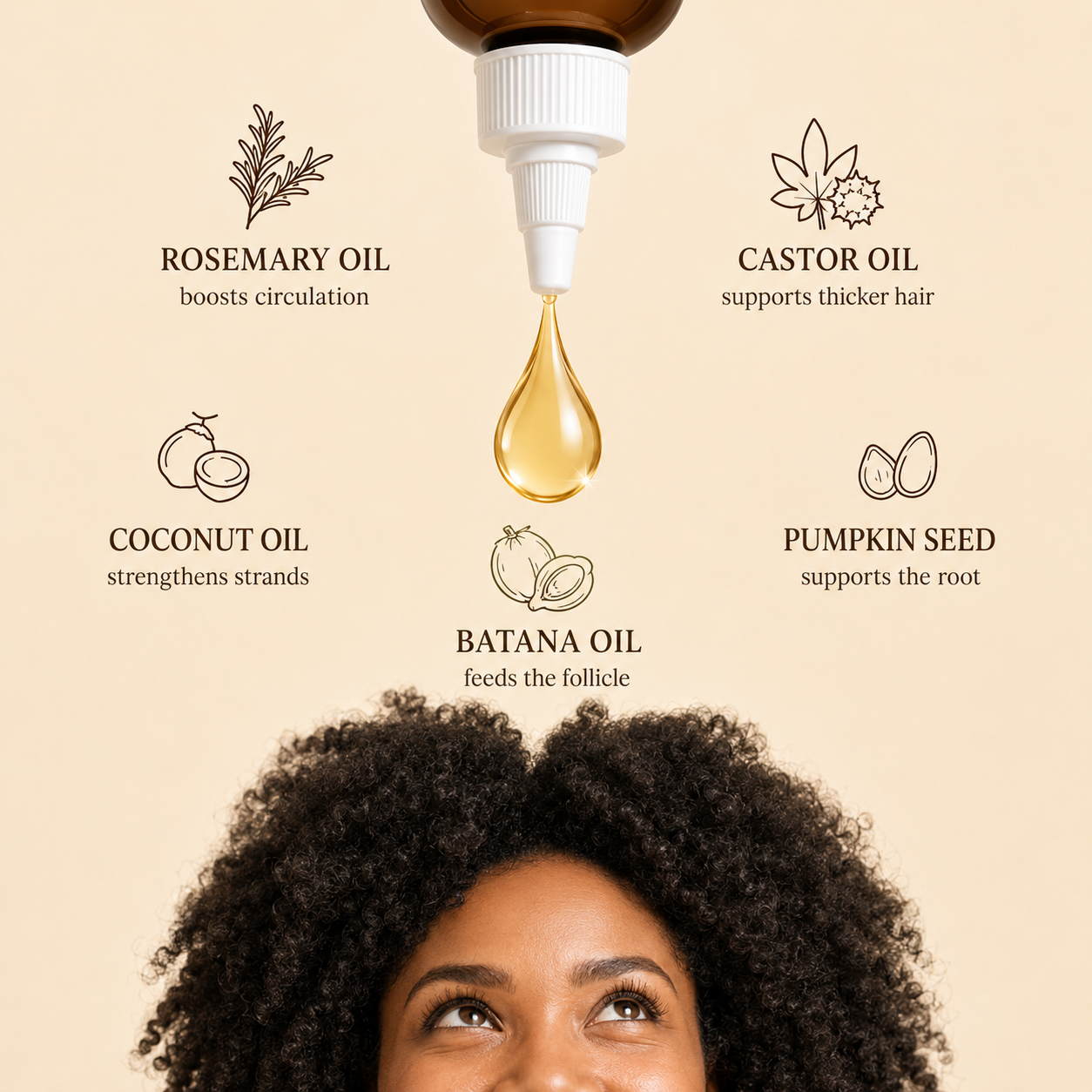 RAÍZA Batana Oil Hair Growth Serum