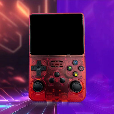 WUDS R36S Retro Handheld Game Console Linux 3.5in IPS 3000mAh Black