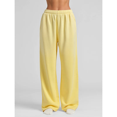 Comfrt Sunwashed Straight Leg Sweatpants 100% Cotton Garment Dyed