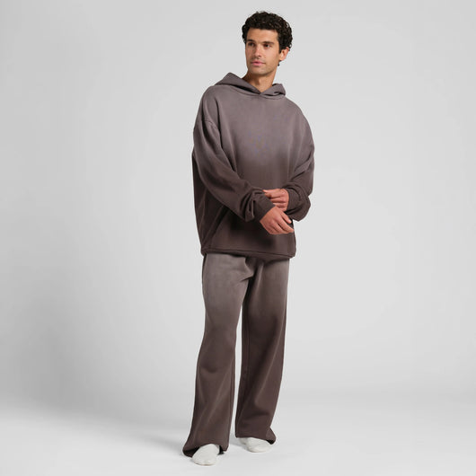 Comfrt Sunwashed Straight Leg Sweatpants 100% Cotton Garment Dyed